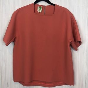 TRADE MARK SHORT SLEEVE TOP